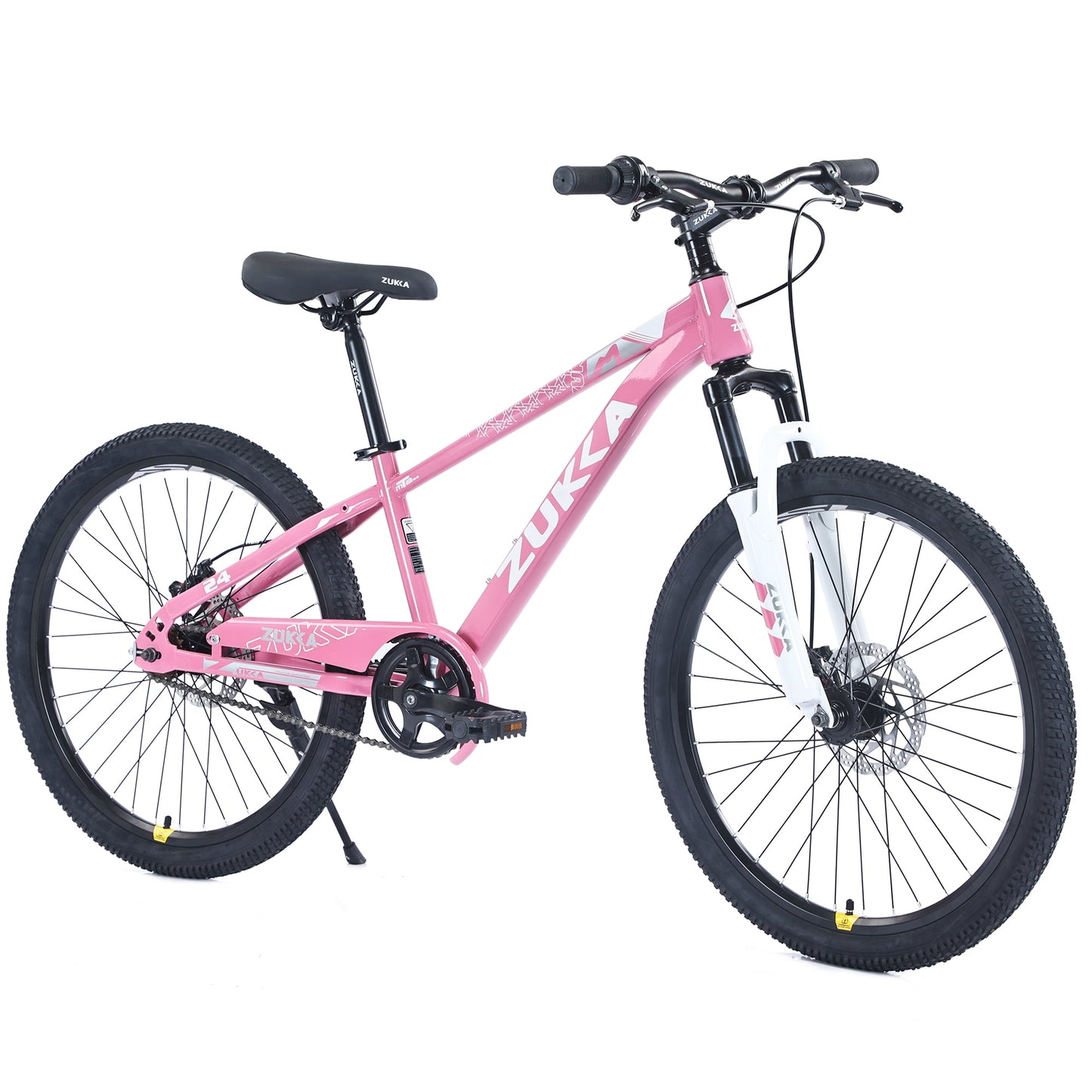 POVANLI Mountain Bike,24 Inch MTB for 9-12 Yr, Blackish Green ( Pink)