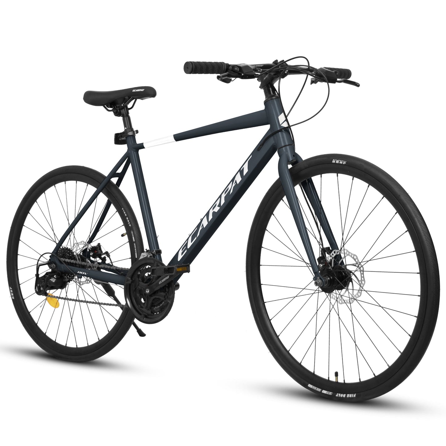 POWANLI 700c Road Bike for Men Women,24-Speed L-TWOO Disc Brakes,Reaching 85% assembly,Light Weight Aluminum Frame,Racing Bike City Commuting Road Bicycle for Adults teenager ages 14+,Gift(Dark Blue)