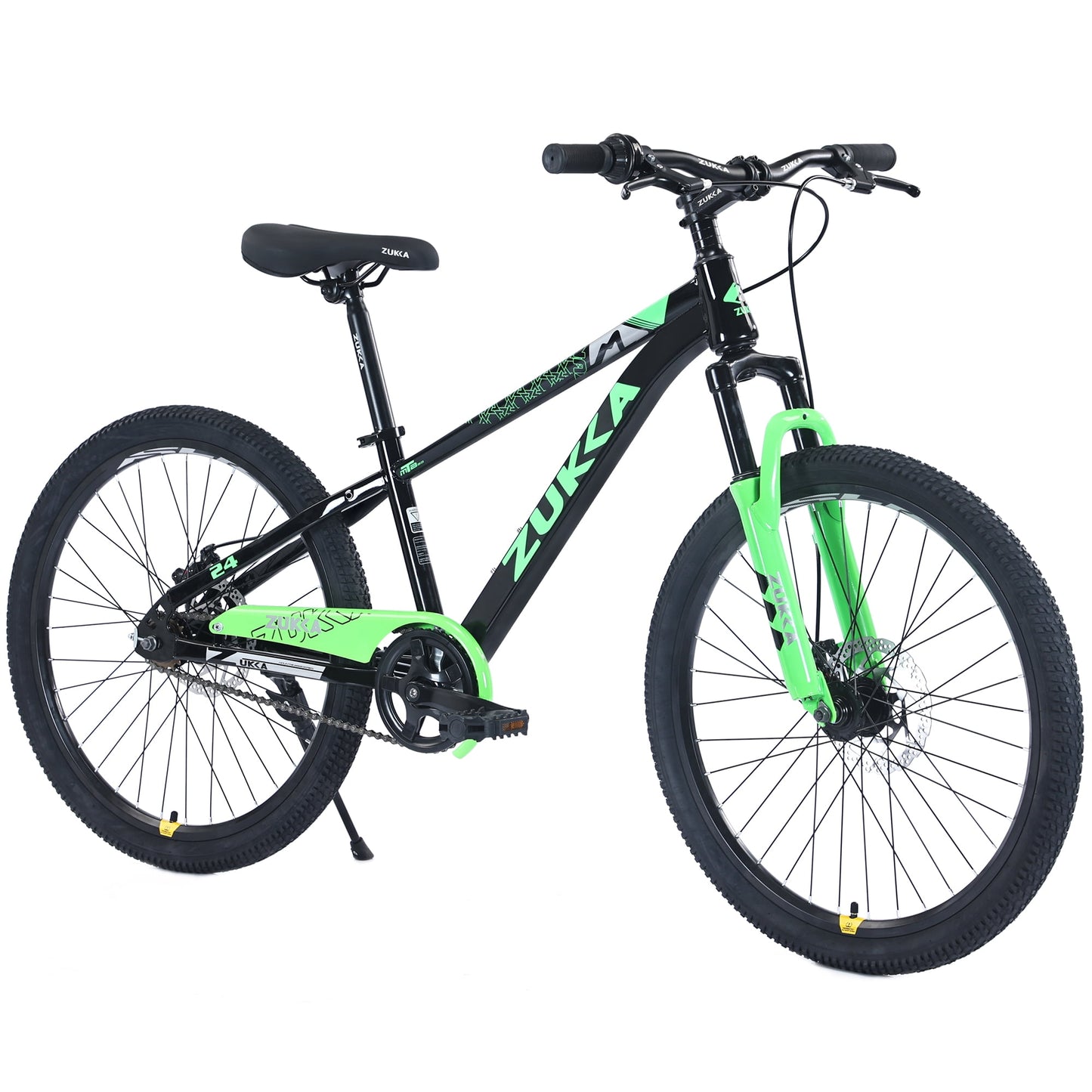 POVANLI Mountain Bike,24 Inch MTB for 9-12 Yr, Blackish Green (Gift)